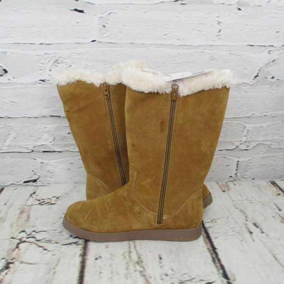 Universal Thread Suede Shearling Boots - Picture 4 of 9